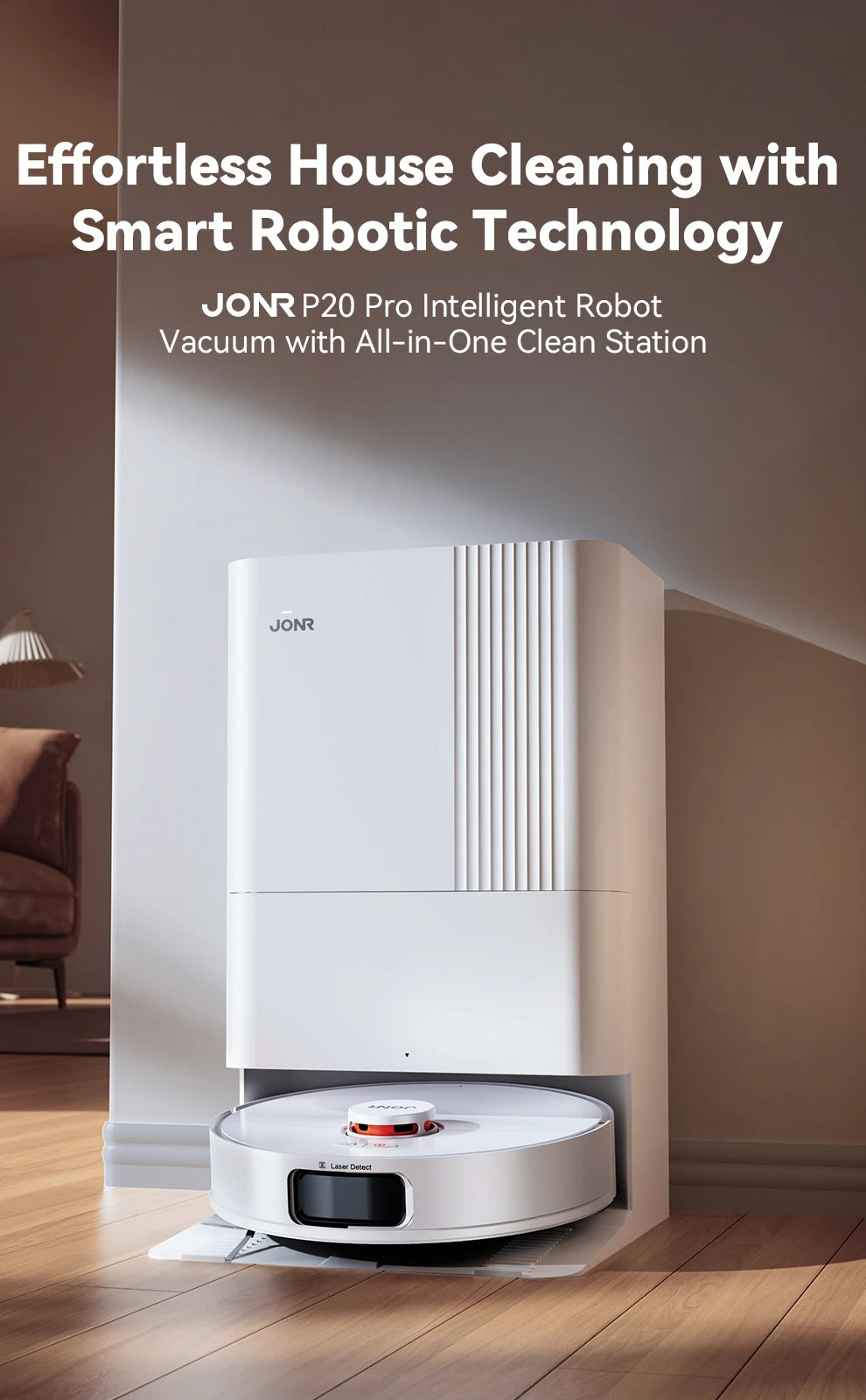 JONR Robot Vacuum P20 Pro
