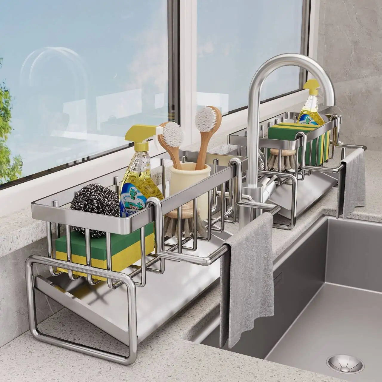 RVS Spoelbak Organizer