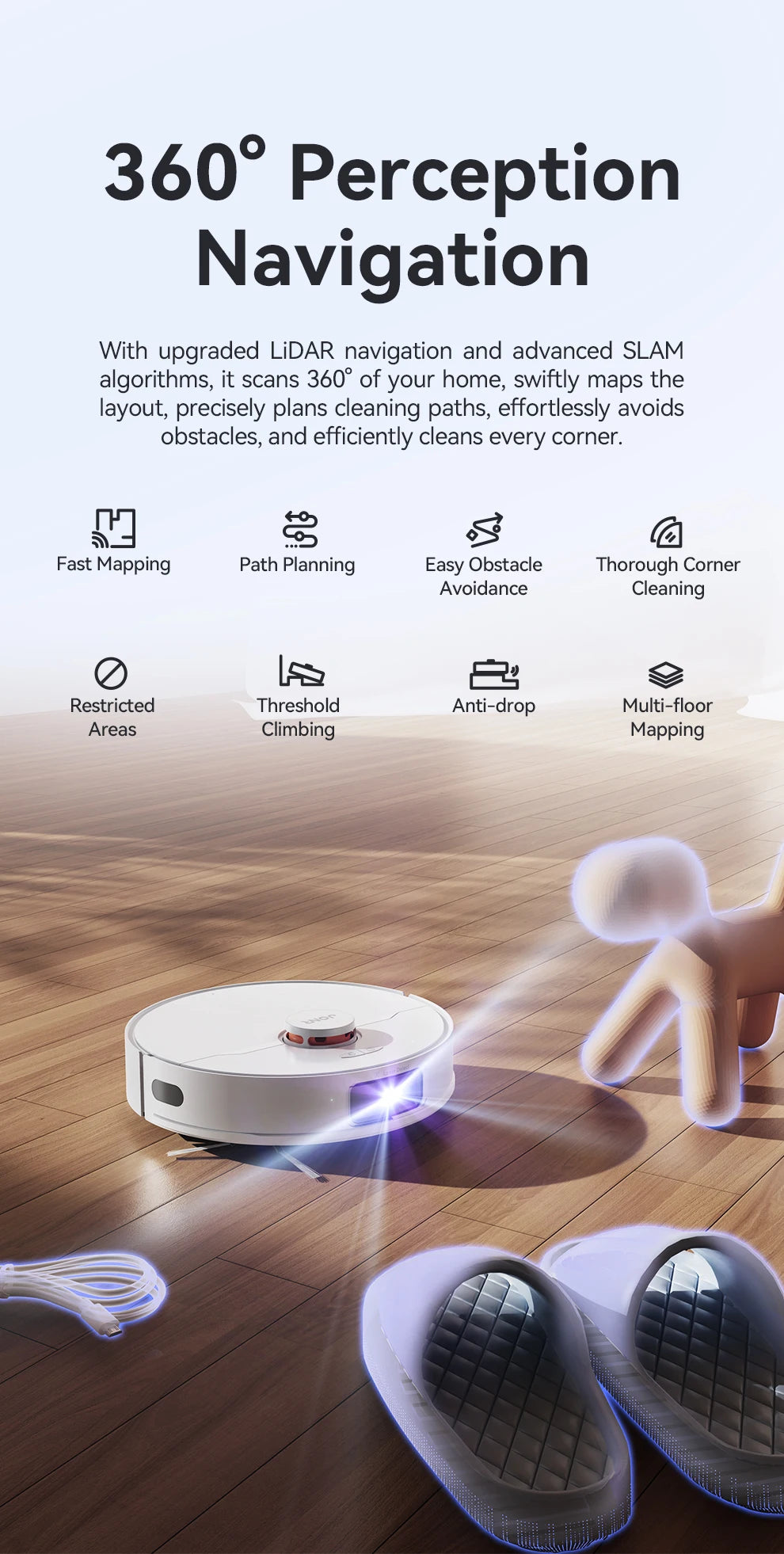 JONR Robot Vacuum P20 Pro
