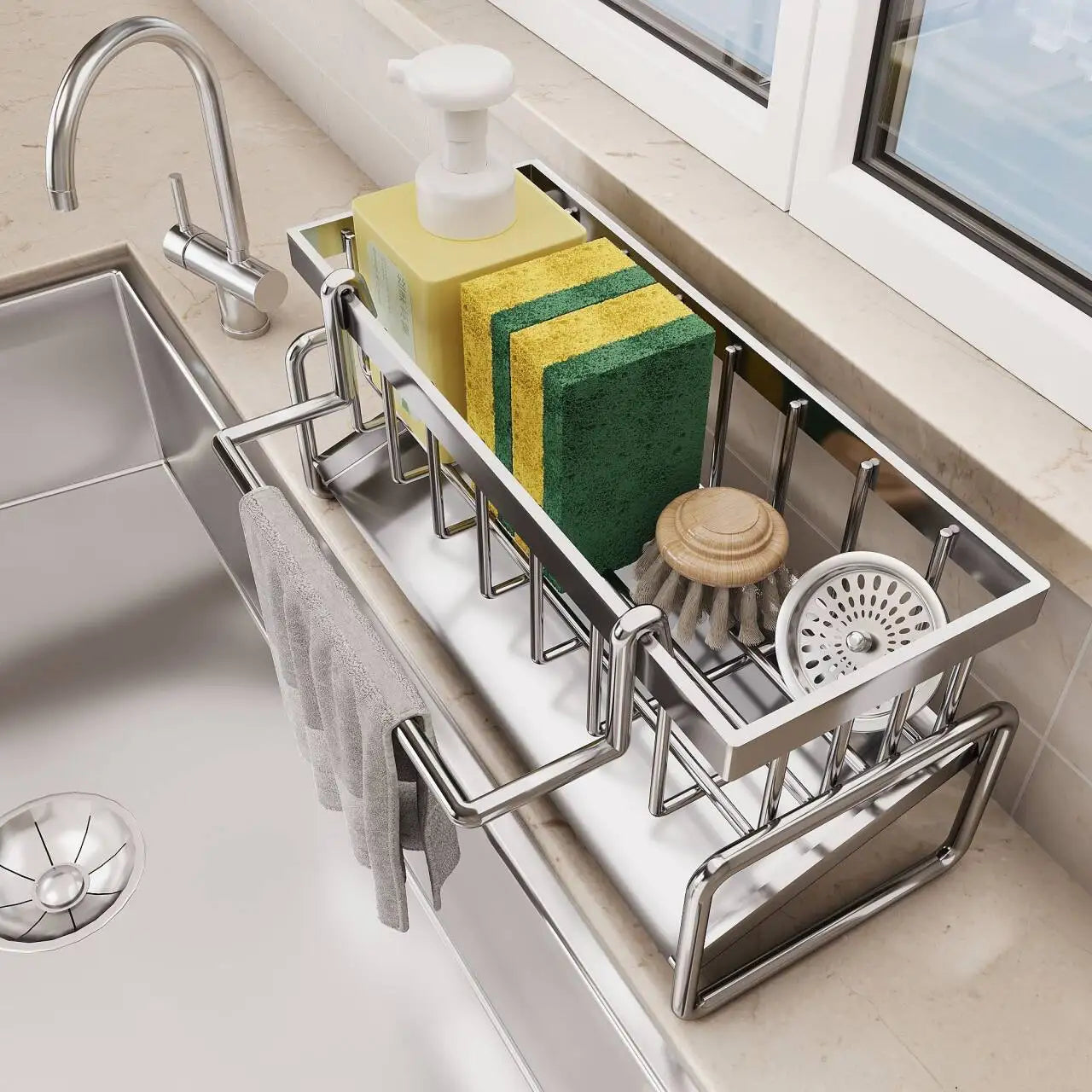 RVS Spoelbak Organizer