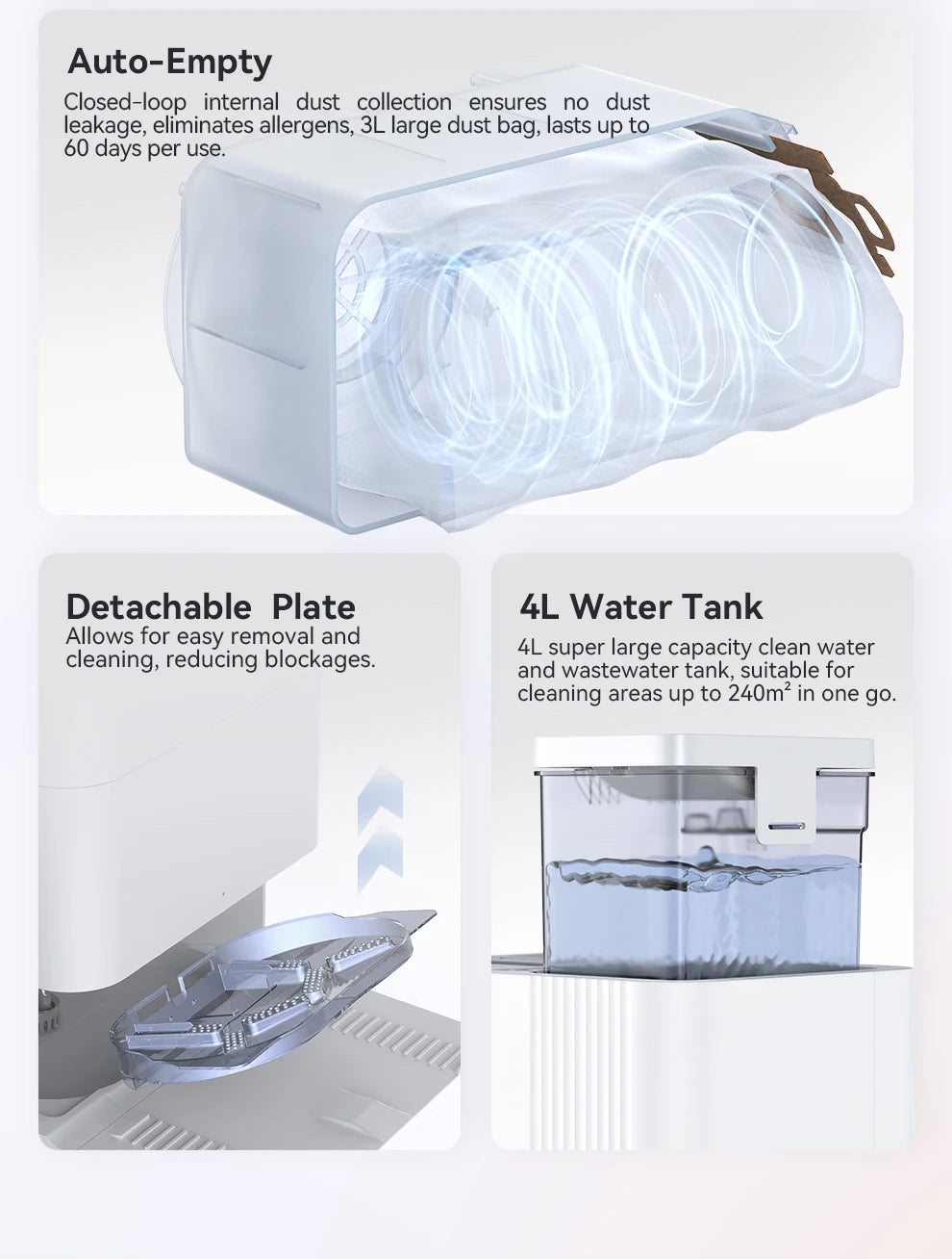 JONR Robot Vacuum P20 Pro